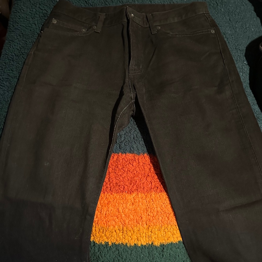 New Uniqlo Black Denim size 32 x 32 men’s jeans retail $50